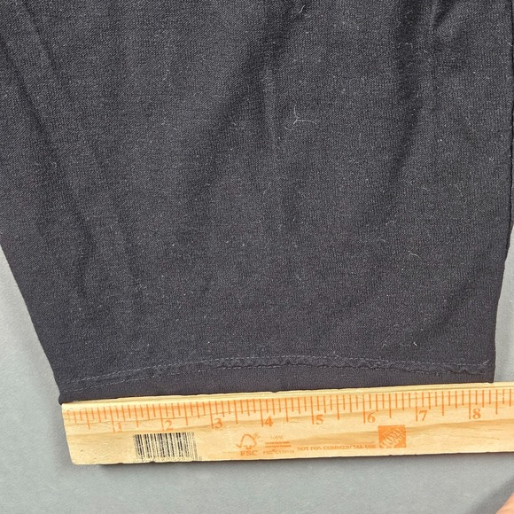 Eileen Fisher Pants Womens 1X Black Wide Leg Pull On Stretch Made In USA - Picture 7 of 10